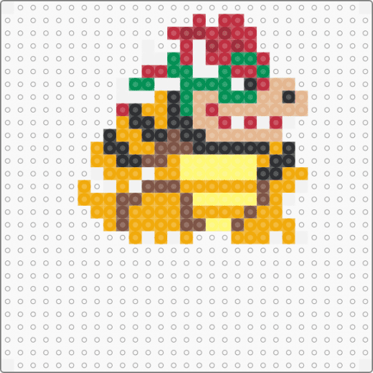 BOWSER - red,orange