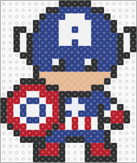 CAPTAIN AMERICA - blue