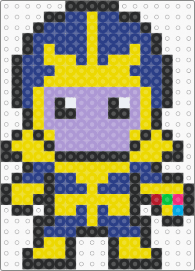 THANOS - yellow,blue,pink