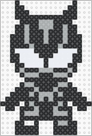 BLACK PANTHER - black,gray,white
