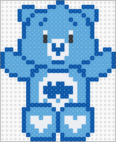 Grumpy - blue,light blue