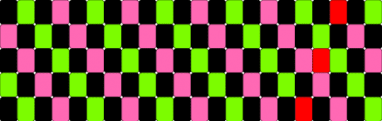 Scene Kandi - cuff,bracelet,rave,neon,fashion,checkered,scene,emo,green,pink