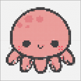 octy - octopus,cute,animal,adorable,sweet,heartwarming,aquatic,charming,marine,pink