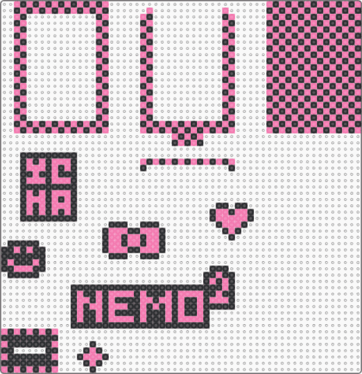 Yena NEMO NEMO PC holder - pink,black,kpop,yena,pc,photocard,photo card