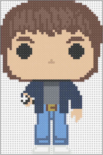 Funko Pop Jonathan Byers Stranger Things 5 - brown,beige,stranger things,stranger things season 5,stranger things 5,jonathan byers,stranger things jonathan