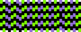 Purple and green - green,purple