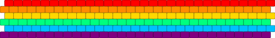 rainbow! - orange,teal,pink,colorful