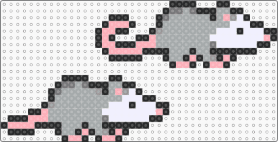 𝓜𝓸𝓶𝓶𝔂 𝓪𝓷𝓭 𝓫𝓪𝓫𝔂 𝓹𝓸𝓼𝓼𝓾𝓶 - baby, black, cute, gray, kwaii, mommy, pink, possum