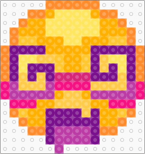 𝓓𝓲𝔃𝔃𝔂 𝓑𝓲 𝓹𝓪𝓷𝓲𝓬 𝓯𝓪𝓬𝓮 𝓛𝓞𝓛 - bi, emoji, orange, pink, pride, purple, sillyface, yellow