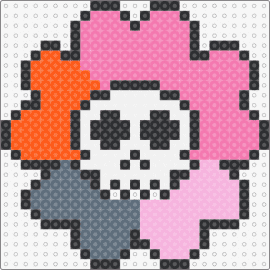 Death Flower 2 - flowers,skulls,death