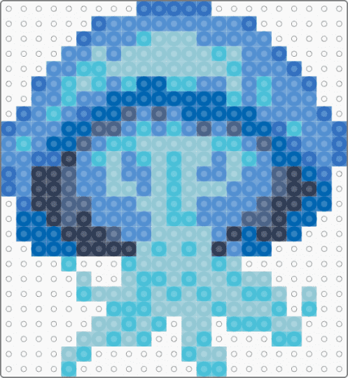 Jellyfish 🪼🪼 - light blue,cotdunderwaterworld,blue,weird,ugly,jellyfish,dark blue,water,sea