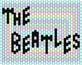 The Beatles - beatles,band,music,pastel,homage,iconic,tunes,playful,colorful,nostalgia