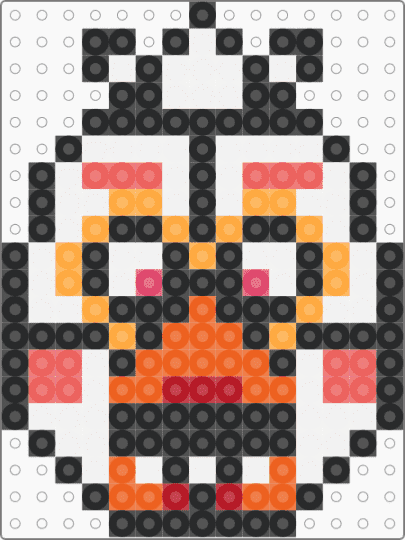 funtime chica - red,orange