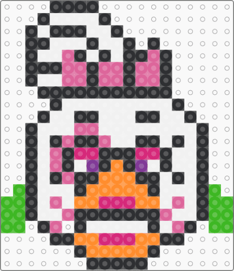 Glamrock chica - white,pink