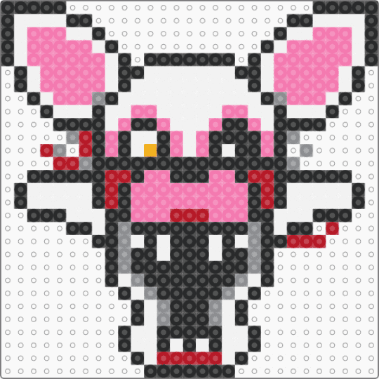 Mangle - white,pink