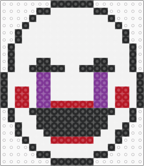 puppet - white,red,pink