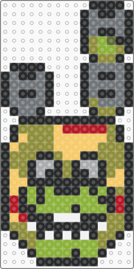 scraptrap - black,gold,green,gray