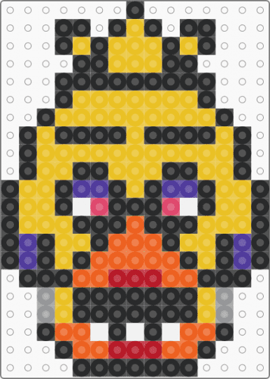 rockstar chica - black,yellow,orange