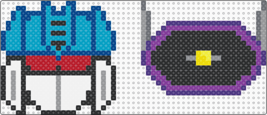Soundwave and Shockwave - blue, colorful, light blue, purple