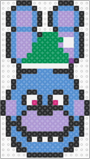 elf bonnie - pink,light blue