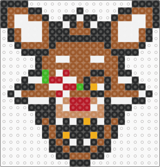 gingerbread foxy - tan