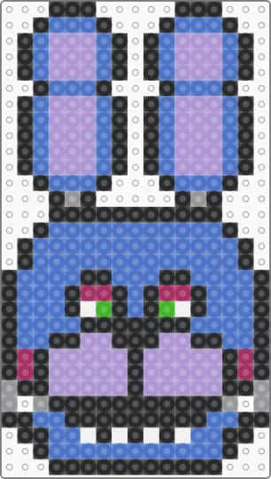 rockstar bonnie - pink,blue