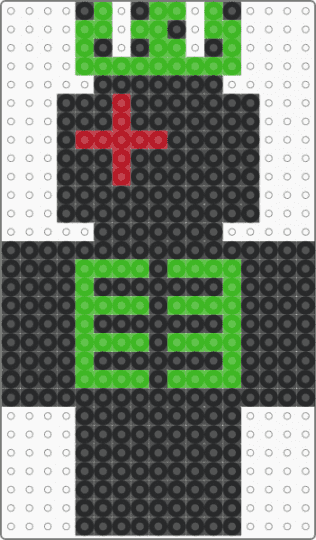 1x1x1x1x - black,green