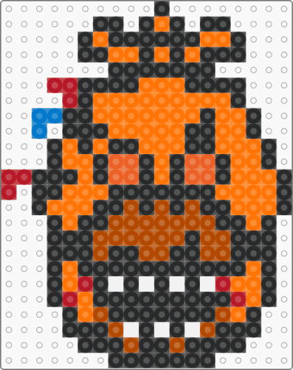 jack o chica - black,orange