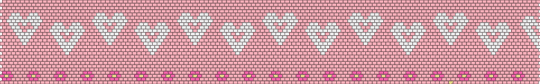Heart corset with flowers :) - pink