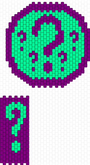 Riddler bag I guess - pink,teal