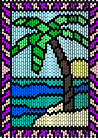 Palm Tree - tree,beach,tropical,water