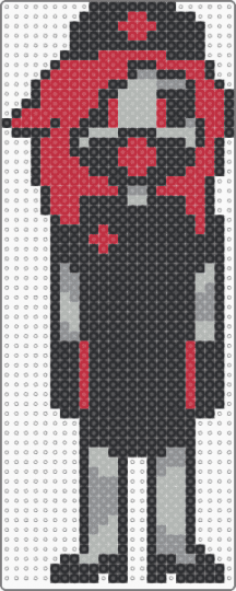 Nurse Ann - black, red