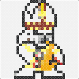 Ghost Papa Nihil - white,yellow,red,orange,ghost,band,papa,papa nihil,nihil