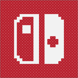 Nintendo Switch logo! - red,white