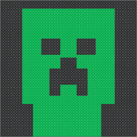 A Minecraft Movie for Creeper! - black,green