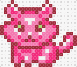 Pink Cookie Kitten - cookie clicker,kitten,cat,pink,sweetness,indulgent,dessert,whimsical,pink