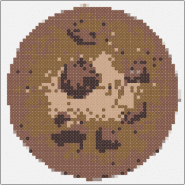 Orteil Cookie - cookie,chocolate chip,dessert,food,cookie clicker,indulge,sweet,themed,brown