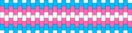 Trans flag - light blue,pink