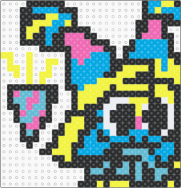 Dandy’s World Yatta!🎉🪅 - black,light blue,yellow