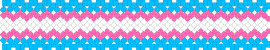 Trans X base cuff - light blue,pink