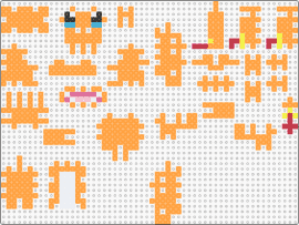 3D Charmander - orange
