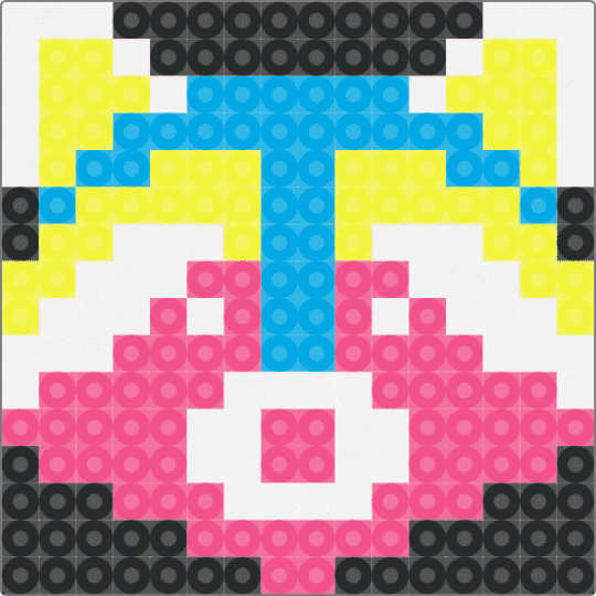Pan raccoon - pink