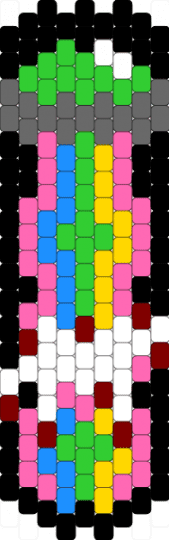 Cow ufo edit - green,pink