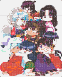 Main Inuyasha Characters - inuyasha,manga,anime,characters