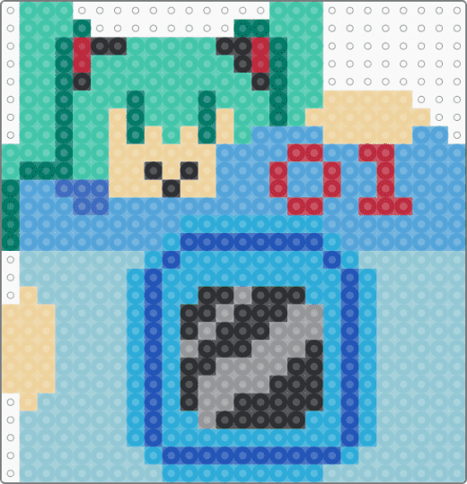 Hatsune Camera - light blue,teal,hatsune miku,miku,camera,cotdcameras