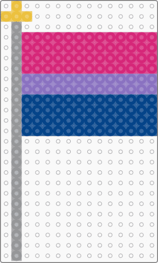 Mini Bisexual Flag - bisexual,bi,pride