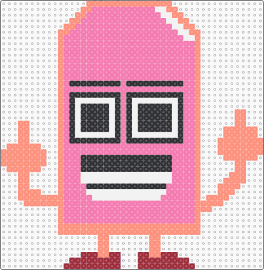 richard finger? - orange,pink