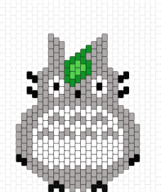 Totoro  - leaf - totoro