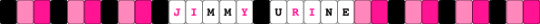 Jimmy Urine single - pink,white,jimmy urine,msi,music,single,mindless self indulgence