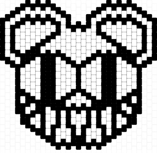 Urso Radiohead charm (smaller) - black,white,radiohead,urso,music,charm